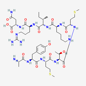 molecular formula C48H82N14O13S2 B1672684 IT9302 CAS No. 173959-12-1