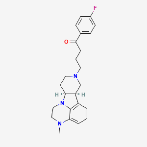 molecular formula C24H28FN3O B1672687 鲁马替培酮 CAS No. 313368-91-1