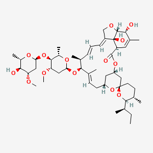 molecular formula C95H146O28 B1672693 伊维菌素 CAS No. 70288-86-7