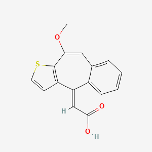 molecular formula C16H12O3S B1672700 IX 207-887 CAS No. 128439-98-5