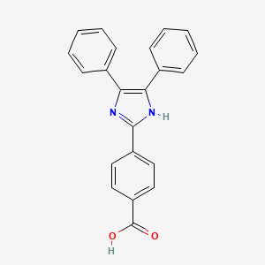 molecular formula C22H16N2O2 B1672702 I-XW-053 CAS No. 5496-35-5