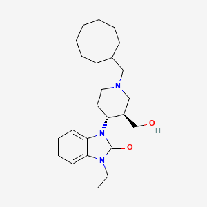 molecular formula C24H37N3O2 B1672710 (S,S)-J-113397 CAS No. 256640-45-6