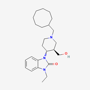 molecular formula C24H37N3O2 B1672710 CompB CAS No. 256640-45-6