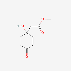 molecular formula C9H10O4 B1672724 Jacaranone CAS No. 60263-07-2
