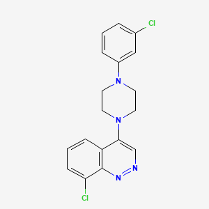 molecular formula C18H16Cl2N4 B1672736 FiVe1 CAS No. 932359-76-7