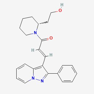molecular formula C23H25N3O2 B1672742 FK-453 CAS No. 121524-18-3