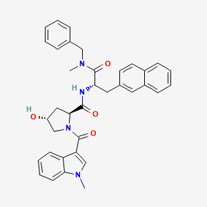 molecular formula C36H36N4O4 B1672746 FK888 CAS No. 138449-07-7