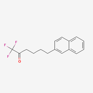 molecular formula C16H15F3O B1672750 FKGK18 CAS No. 1071001-09-6