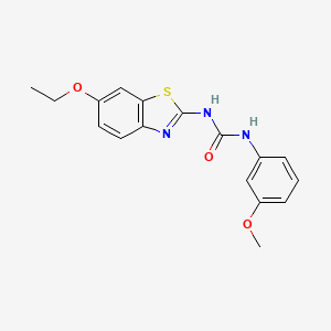 1-(6-Ethoxybenzo[d]thiazol-2-yl)-3-(3-methoxyphenyl)urea