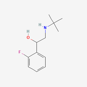 molecular formula C12H18FNO B1672768 Flerobuterol CAS No. 82101-10-8