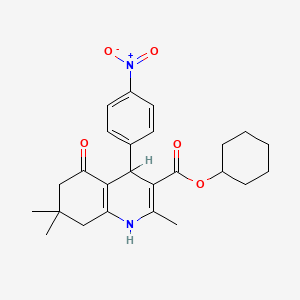 molecular formula C25H30N2O5 B1672773 FLI-06 CAS No. 313967-18-9