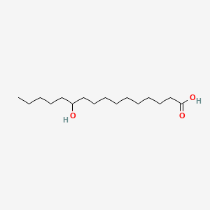 molecular formula C16H32O3 B1672778 Jalapinolic acid CAS No. 502-75-0