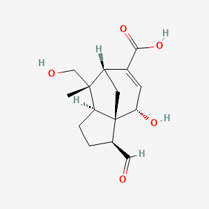 molecular formula C15H20O5 B1672779 Jalaric acid CAS No. 24205-55-8
