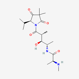 molecular formula C19H33N3O5 B1672783 Janolusimide CAS No. 103612-45-9
