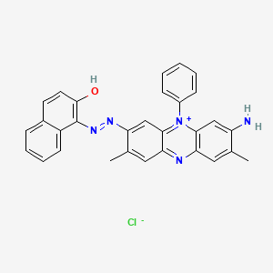 molecular formula C30H24ClN5O B1672791 Janus blue CAS No. 4569-88-4