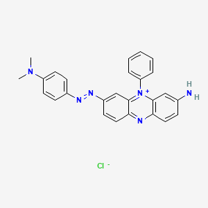 3-Amino-7-[[4-(dimethylamino)phenyl]azo]-5-phenylphenazinium chloride
