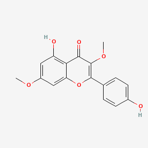 molecular formula C17H14O6 B1672796 Jaranol CAS No. 3301-49-3