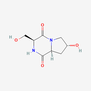 molecular formula C8H12N2O4 B1672816 JBP485 CAS No. 211868-63-2