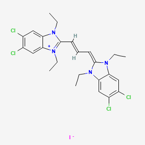 molecular formula C25H27Cl4IN4 B1672818 JC-1 CAS No. 3520-43-2