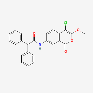 molecular formula C24H18ClNO4 B1672822 JCP-170 