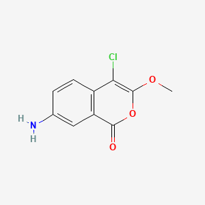 molecular formula C10H8ClNO3 B1672825 JLK-6 