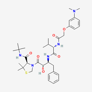 molecular formula C35H51N5O6S B1672828 JE-2178 CAS No. 210181-19-4