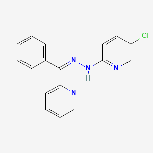 molecular formula C17H13ClN4 B1672834 (Z)-JIB-04 CAS No. 199596-24-2