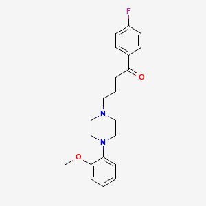 molecular formula C21H25FN2O2 B1672854 Fluanisone CAS No. 1480-19-9