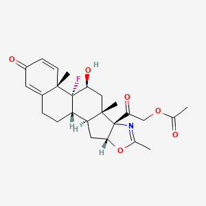 molecular formula C25H30FNO6 B1672856 氟轻松 CAS No. 19888-56-3