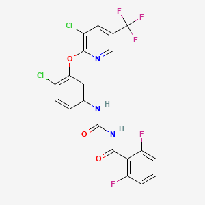 molecular formula C20H10Cl2F5N3O3 B1672858 Fluazuron CAS No. 86811-58-7