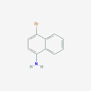 molecular formula C10H8BrN B167286 1-Amino-4-bromonaphthalene CAS No. 2298-07-9