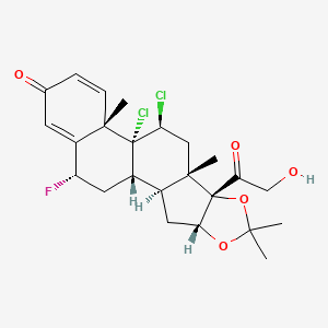 B1672864 Fluclorolone acetonide CAS No. 3693-39-8