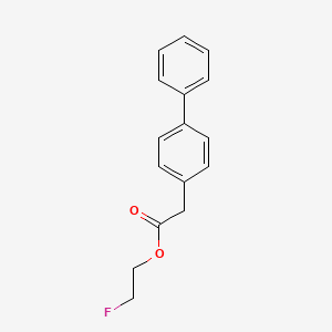 molecular formula C16H15FO2 B1672873 Fluenetil CAS No. 4301-50-2