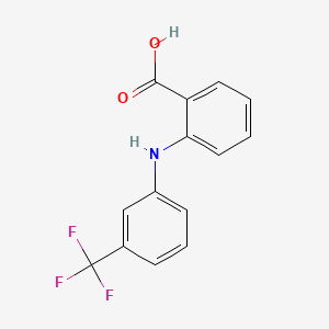 molecular formula C14H10F3NO2 B1672875 Flufenamic Acid CAS No. 530-78-9
