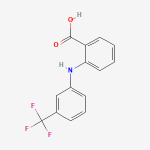 molecular formula C14H10F3NO2 B1672875 Flufenamic acid CAS No. 530-78-9