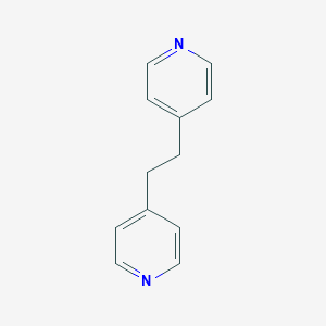 molecular formula C12H12N2 B167288 1,2-双(4-吡啶基)乙烷 CAS No. 4916-57-8