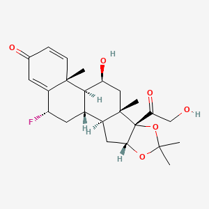 molecular formula C24H31FO6 B1672891 Flunie CAS No. 3385-03-3
