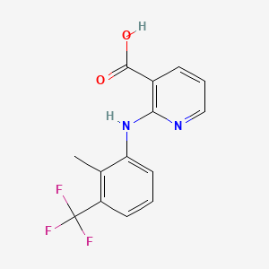 molecular formula C14H11F3N2O2 B1672893 Flunixin CAS No. 38677-85-9