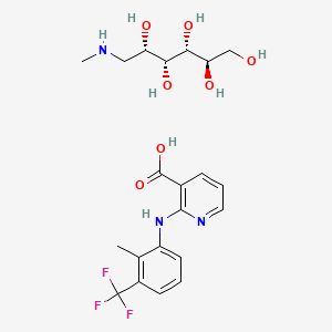 molecular formula C21H28F3N3O7 B1672894 Flunixin Meglumine CAS No. 42461-84-7