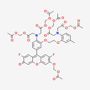 molecular formula C51H50F2N2O23 B1672896 Fluo-4 am CAS No. 273221-67-3