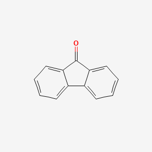 molecular formula C13H8O B1672902 9-Fluorenone CAS No. 486-25-9