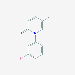 B1672909 Fluorofenidone CAS No. 848353-85-5
