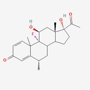 molecular formula C22H29FO4 B1672912 Fluorometholone CAS No. 426-13-1