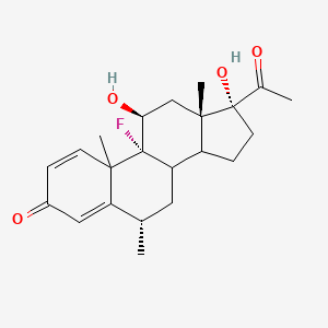 molecular formula C24H31FO5 B1672912 Fluorometholone CAS No. 426-13-1