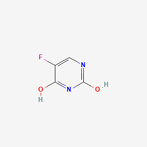 molecular formula C4H3FN2O2 B1672916 5-Fluorouracil CAS No. 51-21-8