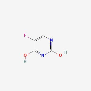 molecular formula C4H3FN2O2 B1672916 Fluorouracil CAS No. 51-21-8