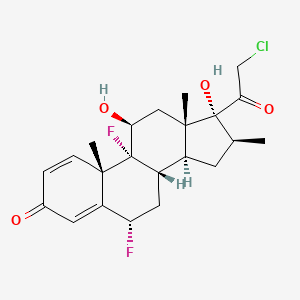 molecular formula C22H27ClF2O4 B1672918 Halobetasol CAS No. 98651-66-2