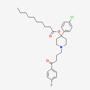 molecular formula C31H41ClFNO3 B1672929 Haloperidol Decanoate CAS No. 74050-97-8