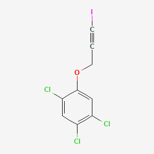molecular formula C9H4Cl3IO B1672930 Haloprogin CAS No. 777-11-7