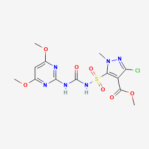 molecular formula C13H15ClN6O7S B1672931 Halosulfuron-methyl CAS No. 100784-20-1